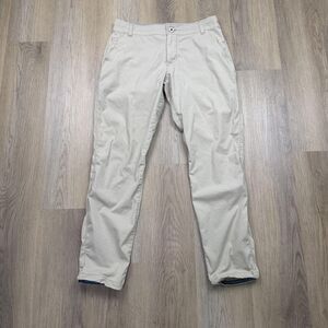 Kuhl Pants Mens 32x32 Beige Resistor Lite Stretch Travel Hiking Chino Outdoor